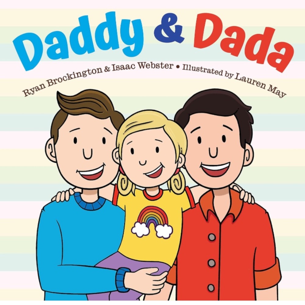 Daddy & Dada Hardcover Picture Story Book 32 Pages Brockington & Webster